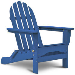 DUROGREEN Grand Haven Royal Blue Folding Adirondack Chair