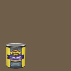 Cabot® Solid Color Acrylic Chestnut Brown Siding Stain - 1 qt. at Menards®