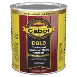 Cabot® Gold Fireside Cherry Oil-Base Exterior Wood Stain - 1 qt. at ...