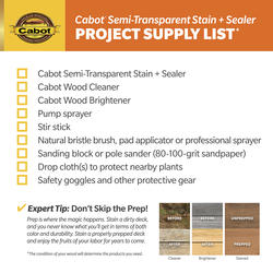 Cabot® Wood Stain Brush