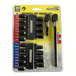 Performax® Nut Driver Set SAE and Metric - 20 Piece at Menards®