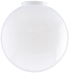 Patriot Lighting® White Globe Replacement Polycarbonate with 3-1/4 ...