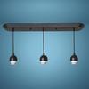 Patriot Lighting® Mix and Match Black 3-Light Adjustable Mini Pendant