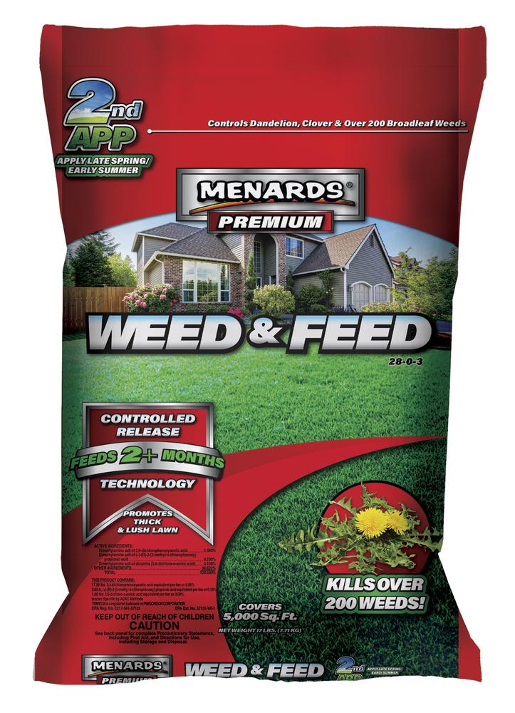 Menards® Premium Weed & Feed Lawn Fertilizer - 5,000 sq. ft.