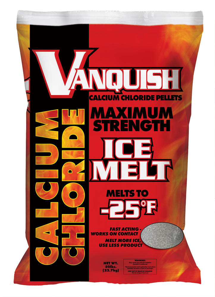 Vanquish Calcium Chloride Ice Melt - 50 lb Bag at Menards®