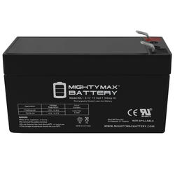 Mighty Max™ 12V 1.3Ah Sealed Lead Acid (SLA) Rechargeable Battery at ...