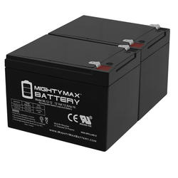 Mighty Max 12V 12 Ah Battery 2 Pack at Menards