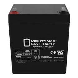 Mighty Max™ 12V 5 Ah Battery - 2 Pack at Menards®