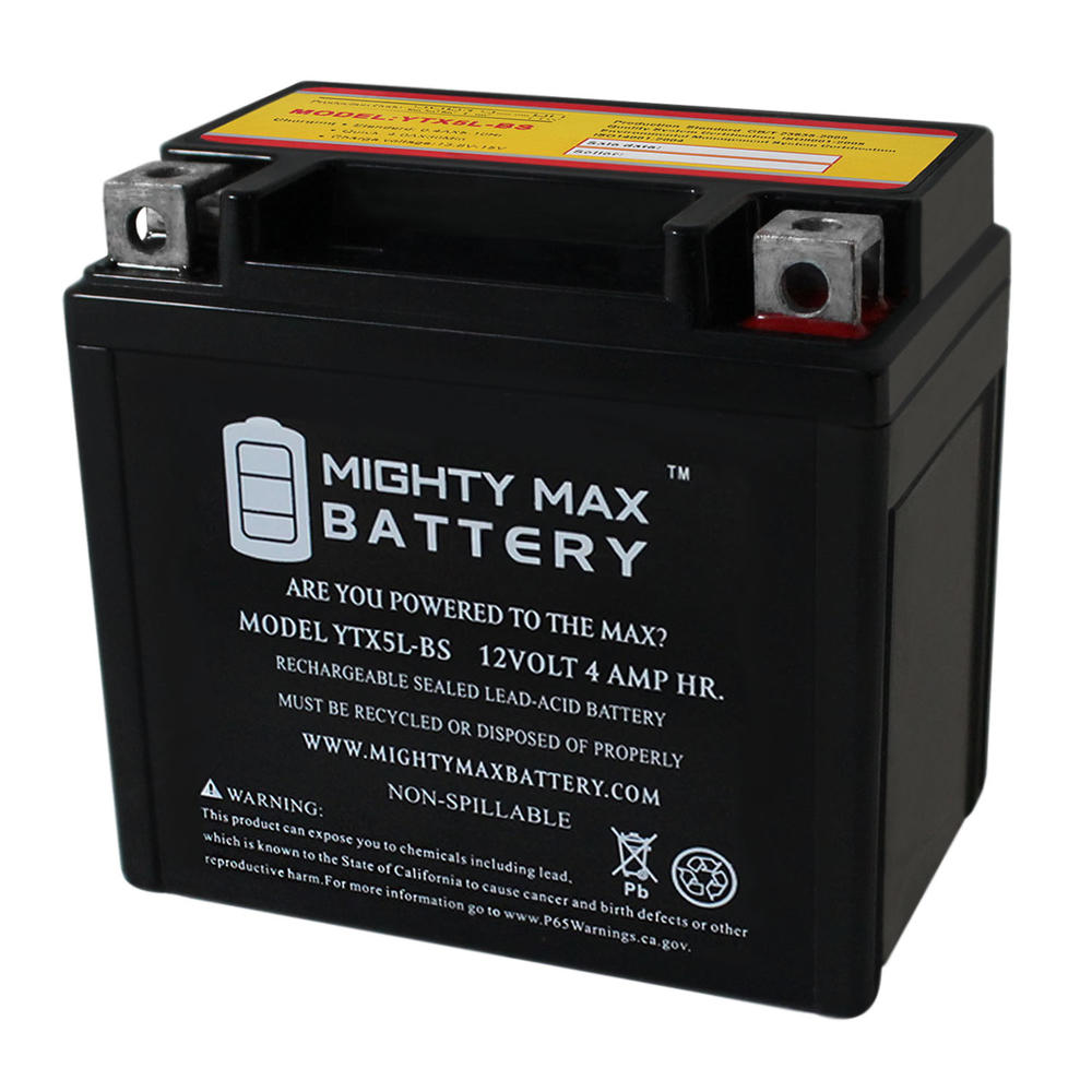 AJC ATX7L AGM Powersports Battery – Maintenance-Free, 90 CCA, Replaces YTX7L & Others