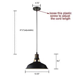 Claxy® Black Pendant - 3 Pack at Menards®