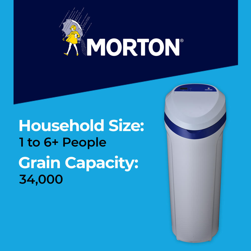 Morton® 34,000 Grain Water Softener