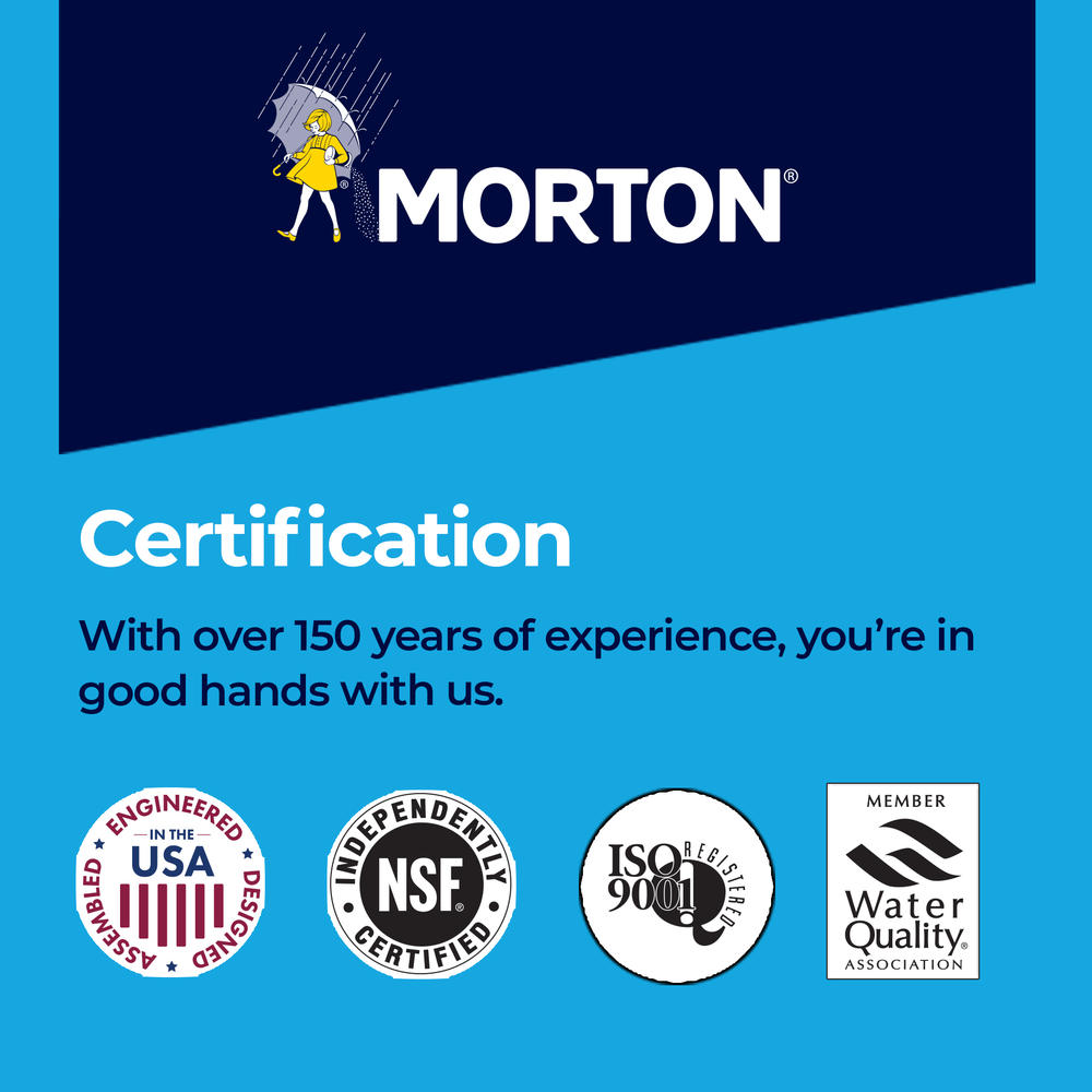 Morton® 34,000 Grain Water Softener