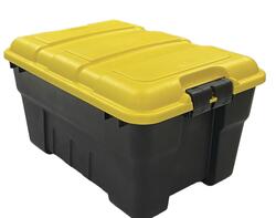 Ezy Storage 18-Liter/19-Quart Waterproof Clear Gasket Tote at Menards®