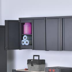 Rubbermaid® 24W x 27H x 14D Charcoal Wall Storage Cabinet at Menards®