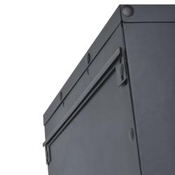 Rubbermaid® 24W x 27H x 14D Charcoal Wall Storage Cabinet at Menards®