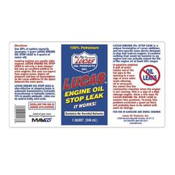 Lucas Oil® Engine Oil Stop Leak - 32 oz. at Menards®