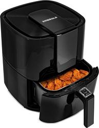 Emerald 5.2 Liter Air Fryer with Digital LED Touch Display, Removable Basket,  1800 Watts, Black in the Air Fryers department at