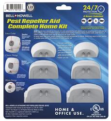 Bell + Howell Ultrasonic Classic Electronic Indoor Pest Repeller (2-Pack)  50187 - The Home Depot