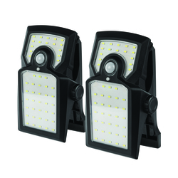 BELL + HOWELL® Solar-Powered Motion Sensing Integrated LED Black