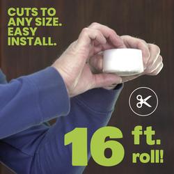 As Seen On TV Alien® Draft Seal™ 1-3/8" x 16'4" Self-Adhesive Tape - 3