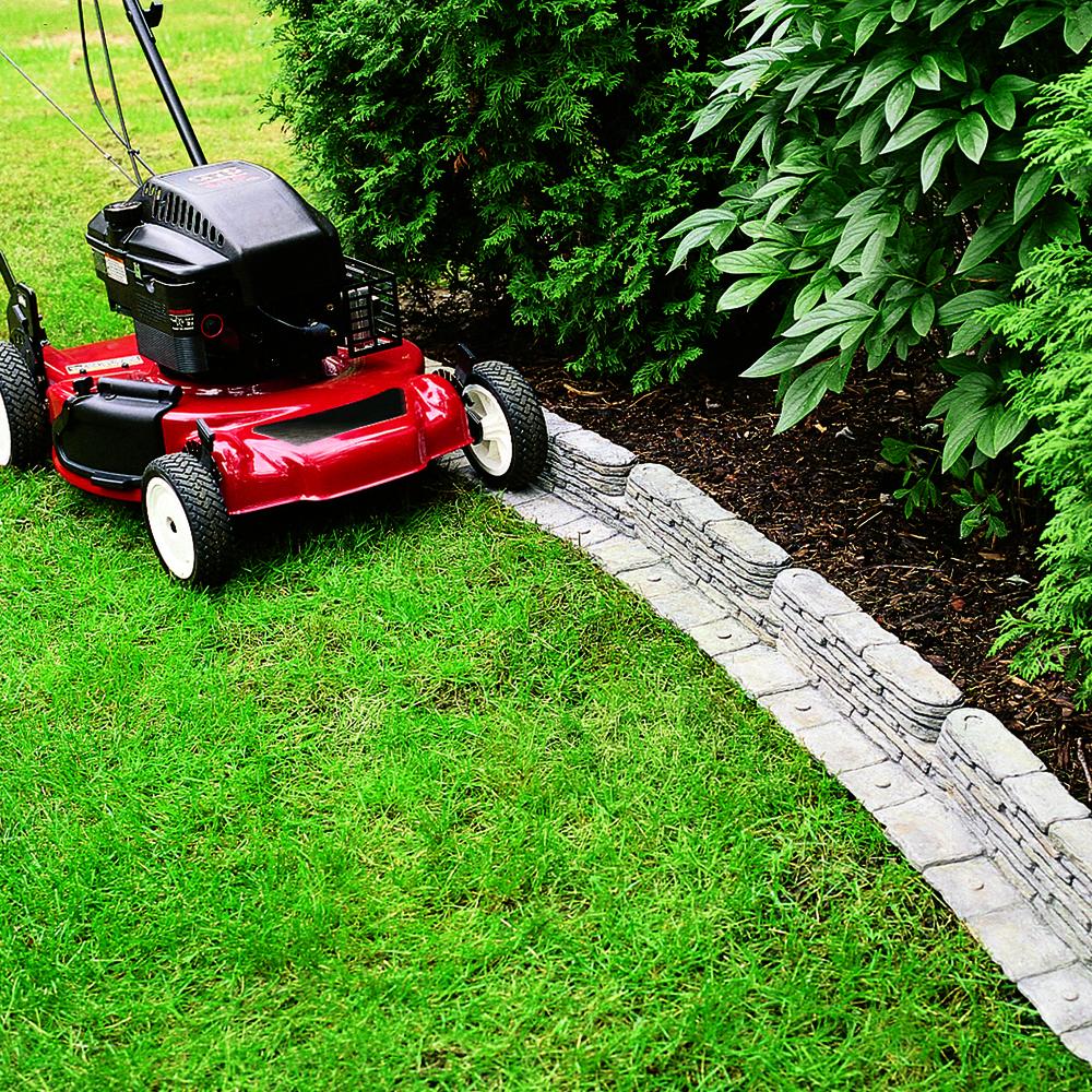TrimFree™ 10' Bedrocks™ Slate Gray Landscape Edging TrimFree™ 10' Bedrocks™ Slate Gray Landscape Edging