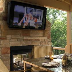 Storm Shell Outdoor TV Weatherproof Enclosure for TVs up to 65