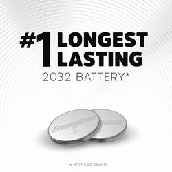 Buy Energizer 2032 Lithium Coin Cell Battery 240 MAh