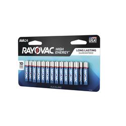Rayovac® High Energy® AAA Alkaline Batteries - 24 pack at Menards®