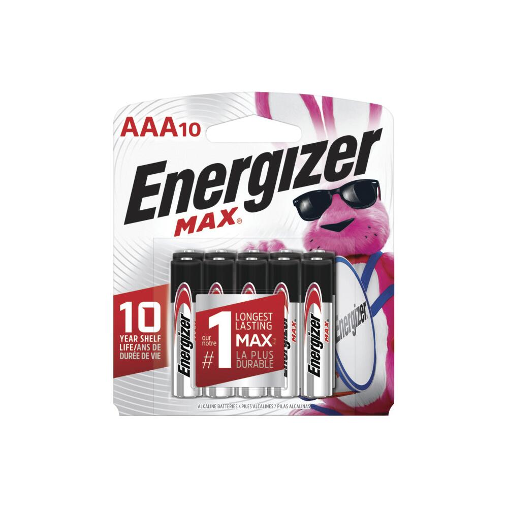 Energizer Max® AAA Alkaline Batteries - 10 Pack