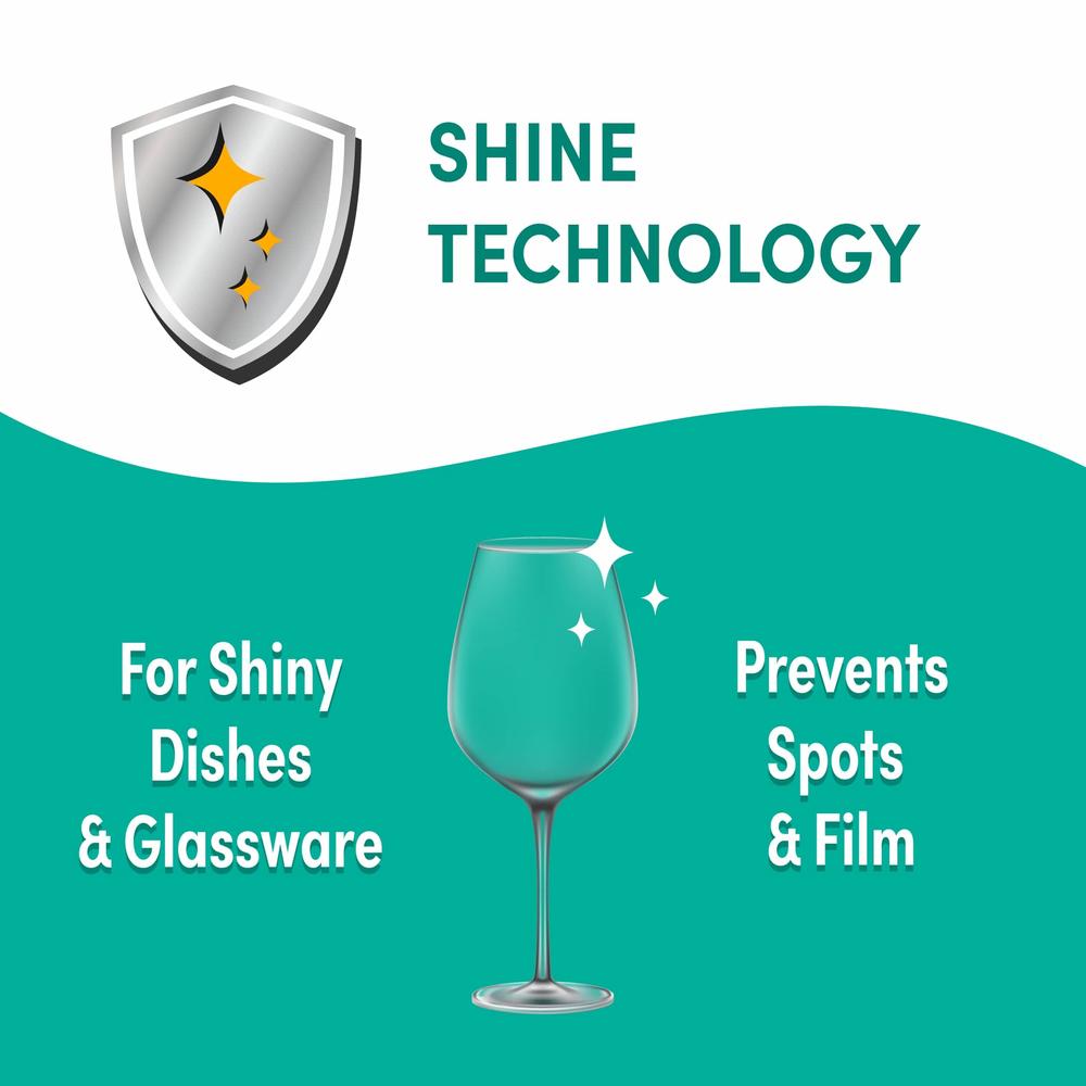 Lemi Shine® Shine + Dry Liquid Dishwasher Detergent Booster
