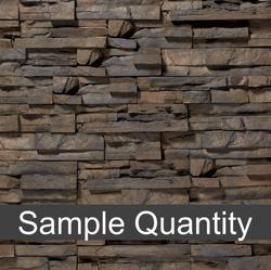 ClipStone® Walnut ProStack Manufactured Stone Veneer Siding Sample at ...