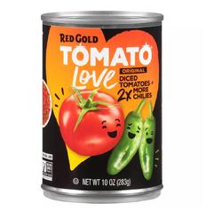Red Gold Tomato Love® Original Diced Tomatoes &'43; 2X More
