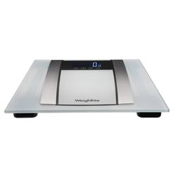 Syrisora Electric Weighing Scale LCD Display Smart Body Fat Scale Tempered  Glass Rechargeable Weight Machine for Home