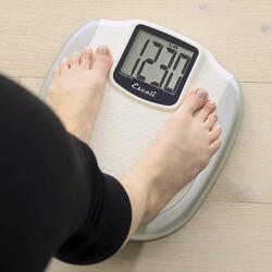 WeighRite™ Glass LCD Digital Bath Scale at Menards®