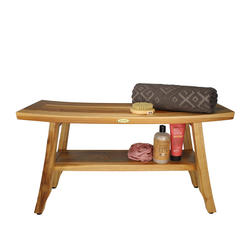 Satori teak shower discount bench