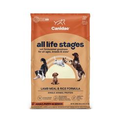 Canidae lamb dog food best sale