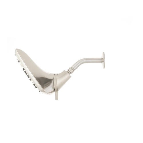 Oxygenics® Marvel® 9-Spray Setting Brushed Nickel Rain Showerhead