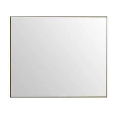 Eviva Sax 36"W x 30"H Brushed Gold Framed Mirror at Menards®