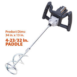 ZJDYDY Paddle Mixer, 2100W M14 Paddle Stir Tool, Handheld Paint and Mortar  220V/110V Electric Blender, Apply to Cement, Gypsum, Speed