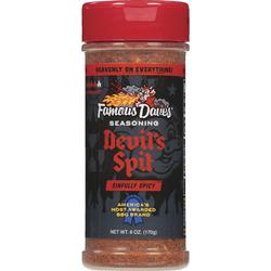 Famous Dave's Devil's Spit Seasoning, 6 Ounce, Pack of 2