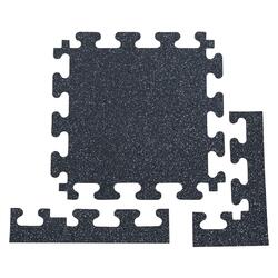 Titan Tiles 18 x 18 Interlocking Rubber Floor Tiles 14.32 sq ft pkg