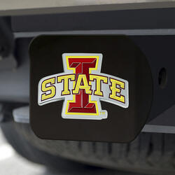 Fanmats NCAA Color/Black Hitch Cover - Iowa State University