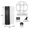 2' x 50' Black Welded Wire
