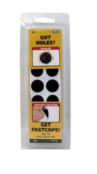 FastCap® 9/16" Black PVC Cover Caps - 56 Count At Menards®