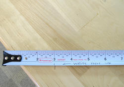 Pad Standard Tape Measure - 25ft, PS-25 (Fast Cap)