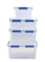 ezystorage® 79-Quart Waterproof Clear Latching Gasket Tote at Menards®