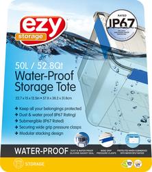 Ezy Storage 52.8qt IP67 Waterproof Storage Box