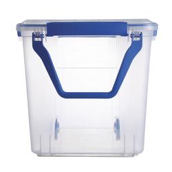 Ezy Storage IP67 Rated 12 Liter Waterproof Plastic Storage Tote
