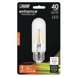Feit Electric® 40-Watt Equivalent T10 Soft White Dimmable LED Light Bulb at  Menards®