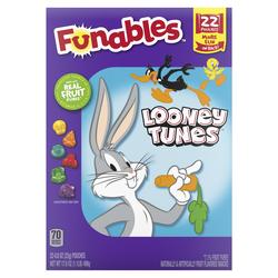 アメリカ人気お菓子 Funablesルーニーテューンズ型グミ 11袋他計5点 Funables Fruit Flavored Snacks, Looney Tunes, 22 ct